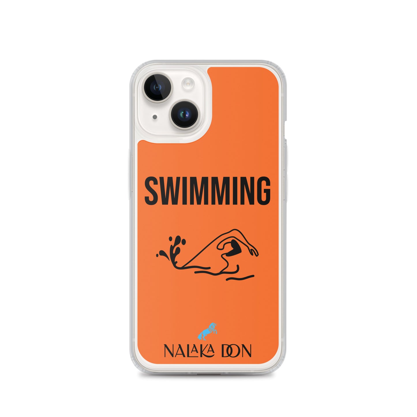 Swimming - Clear Case for iPhone®