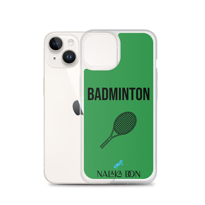Badminton - Clear Case for iPhone®