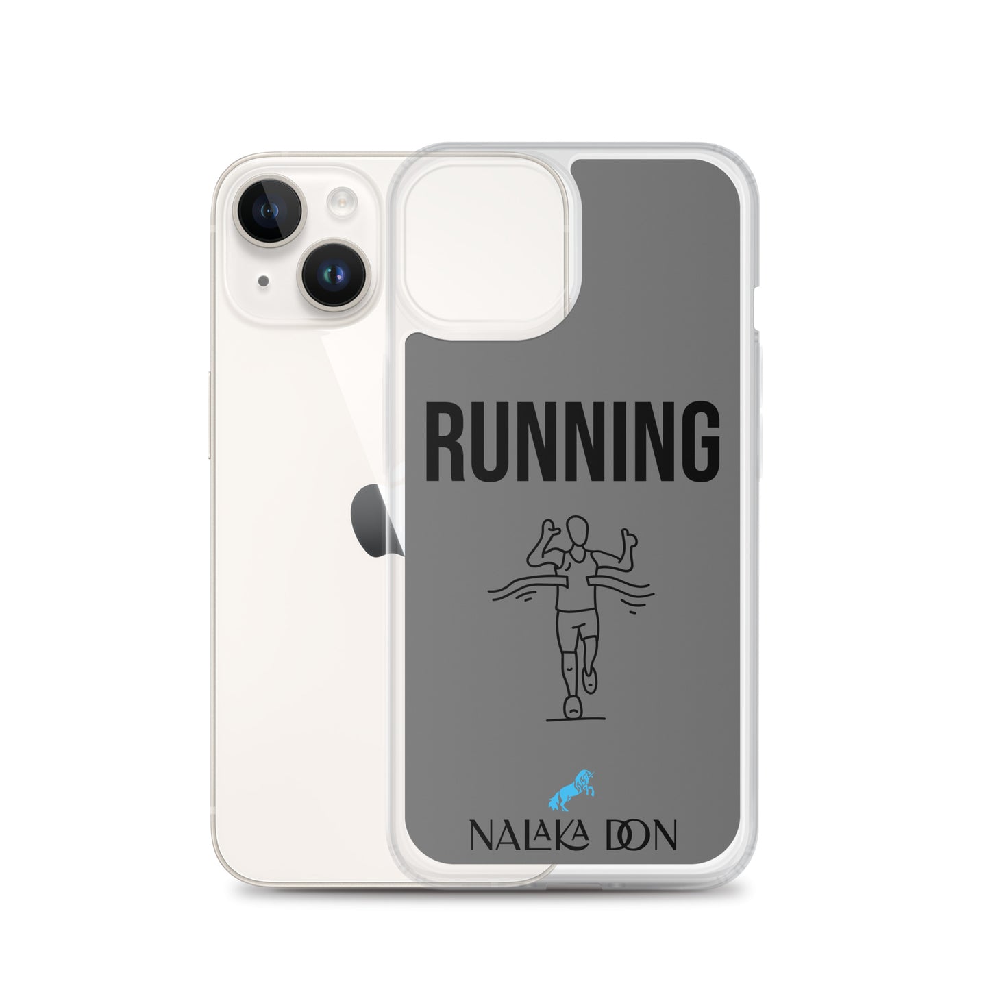 Running - Clear Case for iPhone®