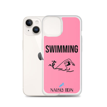 Swimming - Clear Case for iPhone®