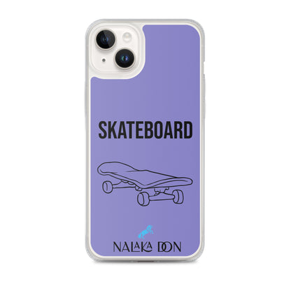 Skateboard - Clear Case for iPhone®