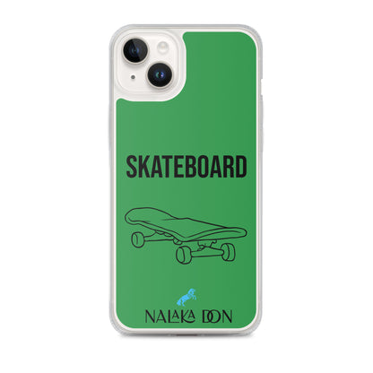 Skateboard - Clear Case for iPhone®