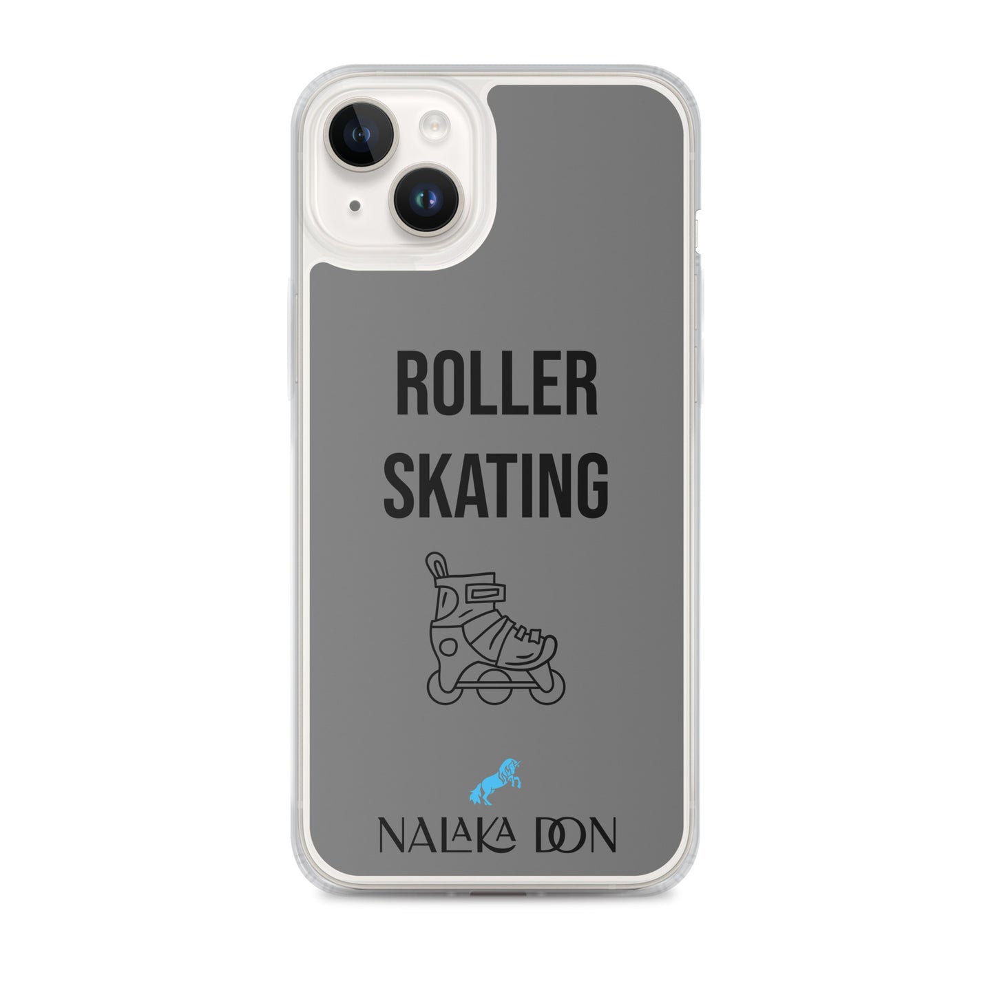 Roller Skating - Clear Case for iPhone®