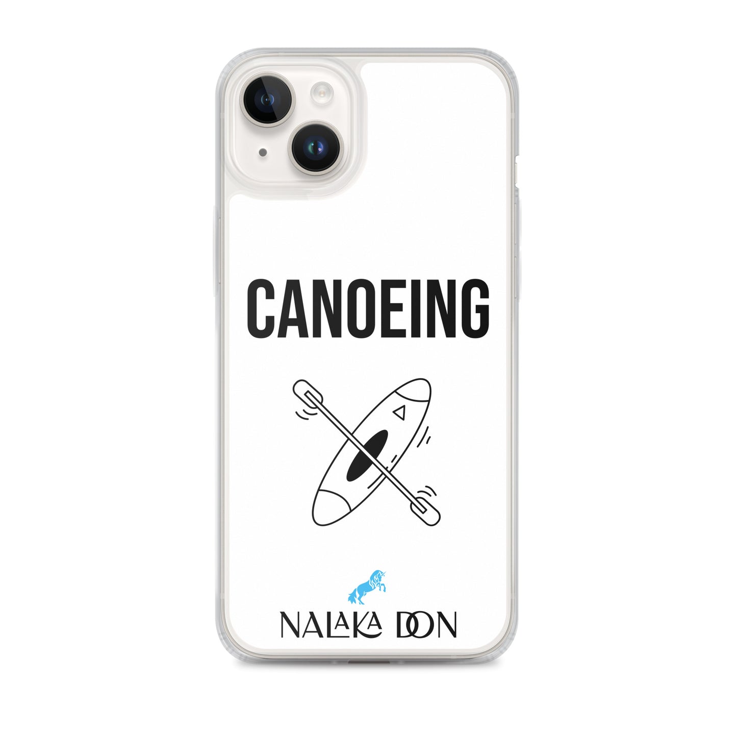 Canoeing - Clear Case for iPhone®