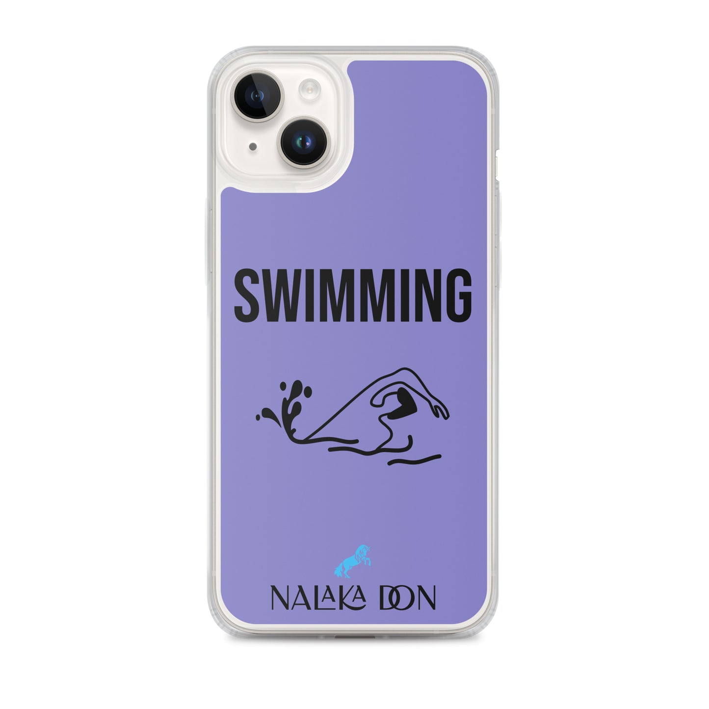 Swimming - Clear Case for iPhone®