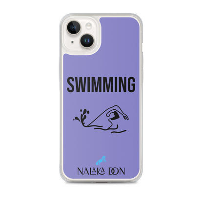 Swimming - Clear Case for iPhone®