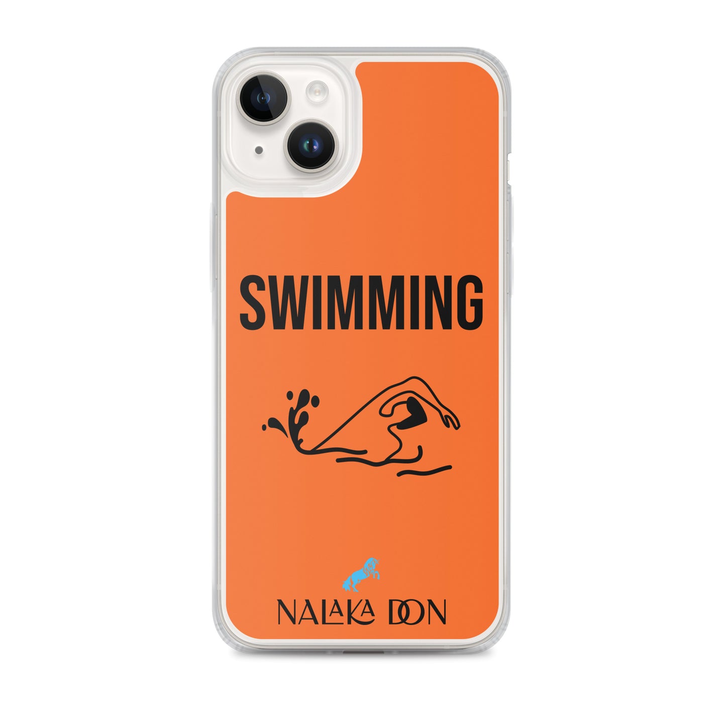 Swimming - Clear Case for iPhone®