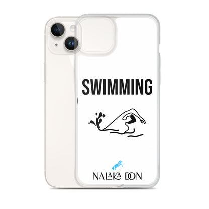 Swimming - Clear Case for iPhone®