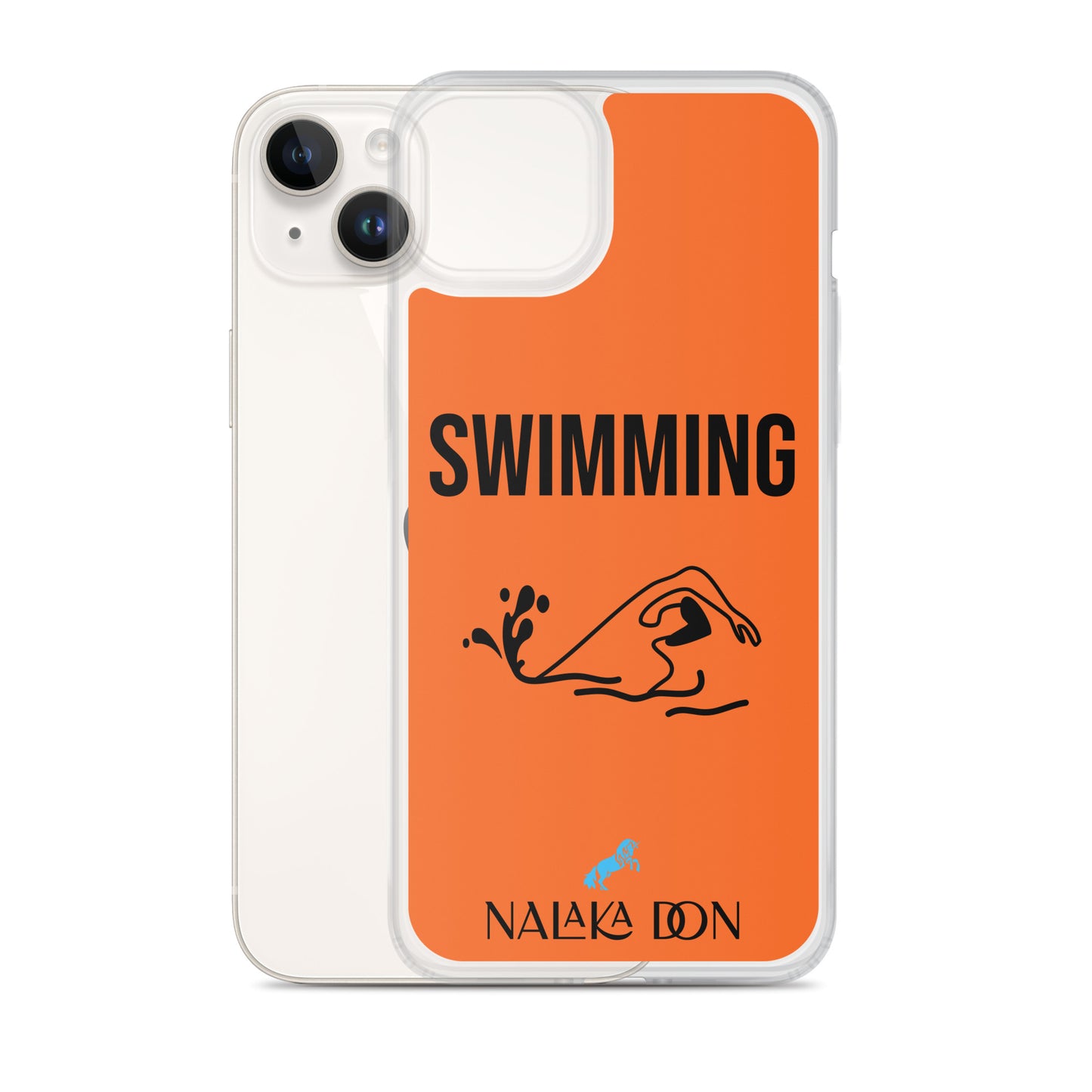Swimming - Clear Case for iPhone®