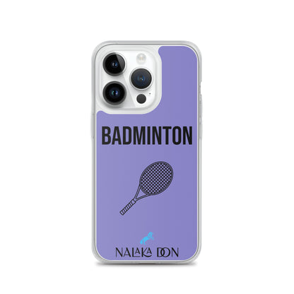 Badminton - Clear Case for iPhone®