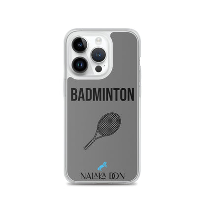 Badminton - Clear Case for iPhone®