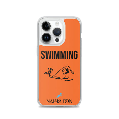 Swimming - Clear Case for iPhone®