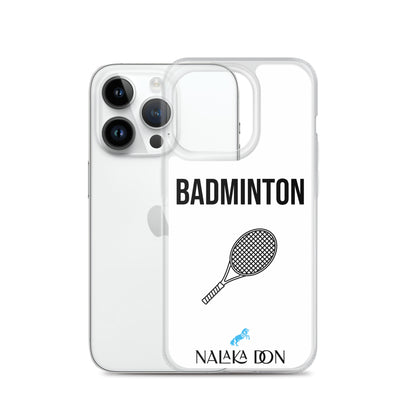Badminton - Clear Case for iPhone®