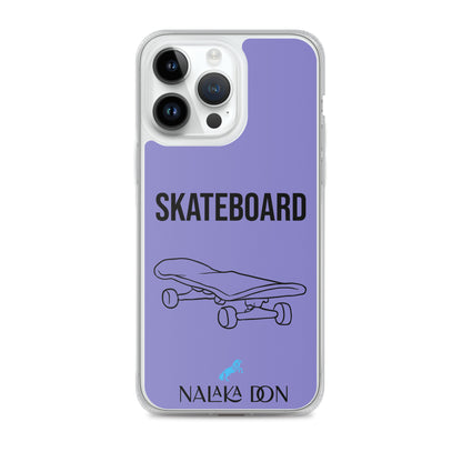 Skateboard - Clear Case for iPhone®