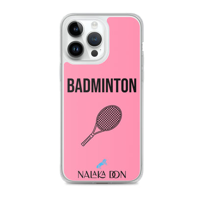 Badminton - Clear Case for iPhone®
