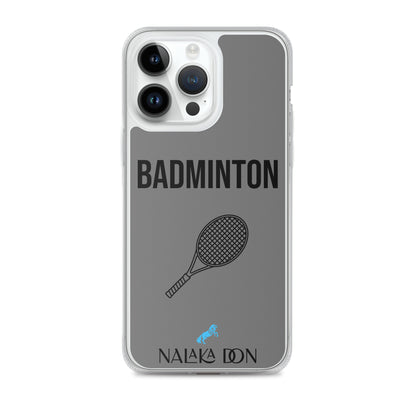 Badminton - Clear Case for iPhone®