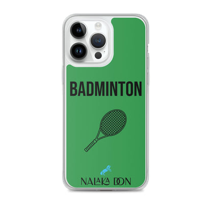 Badminton - Clear Case for iPhone®