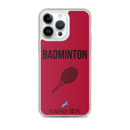 Badminton - Clear Case for iPhone®