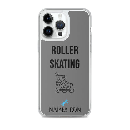 Roller Skating - Clear Case for iPhone®