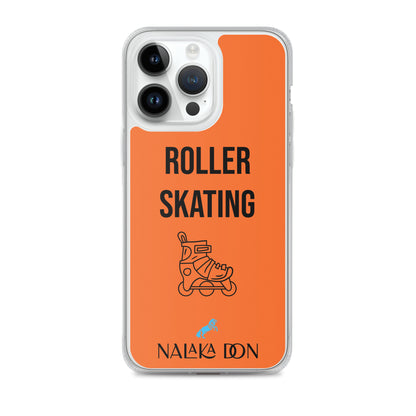 Roller Skating - Clear Case for iPhone®