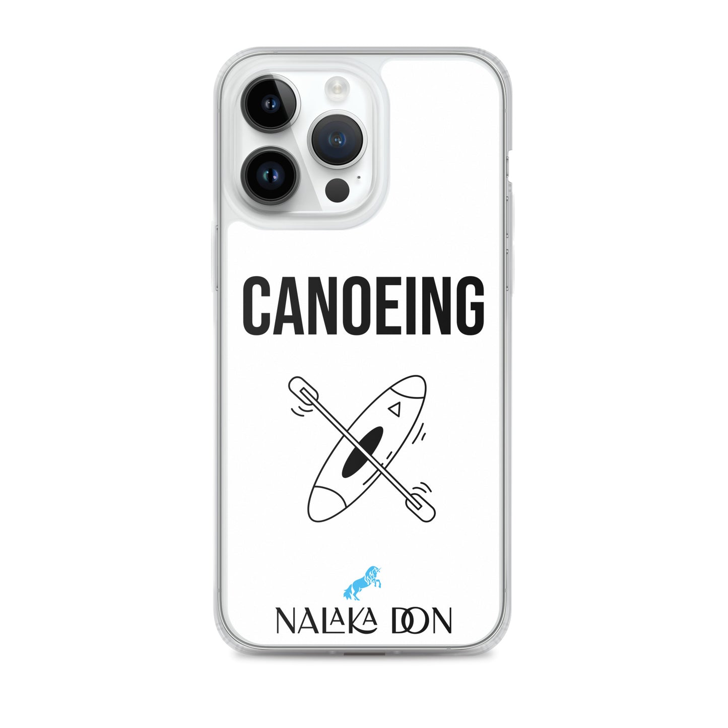 Canoeing - Clear Case for iPhone®