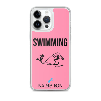 Swimming - Clear Case for iPhone®
