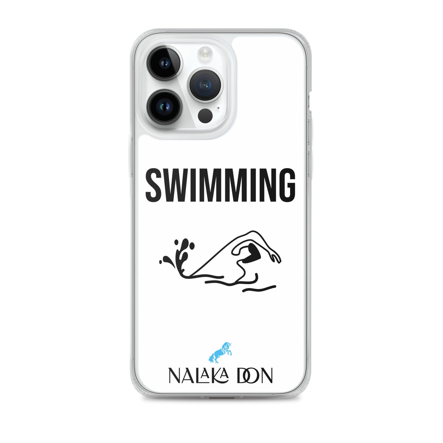Swimming - Clear Case for iPhone®