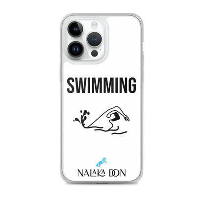 Swimming - Clear Case for iPhone®