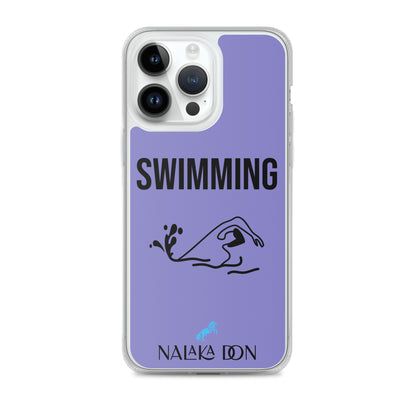 Swimming - Clear Case for iPhone®