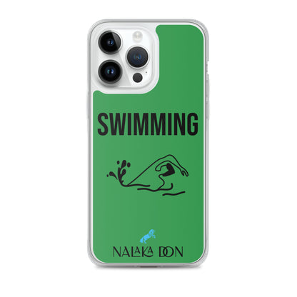 Swimming - Clear Case for iPhone®