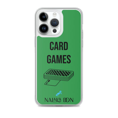 Card Games - Clear Case for iPhone®