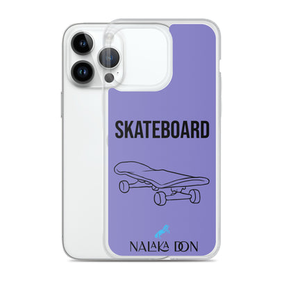 Skateboard - Clear Case for iPhone®