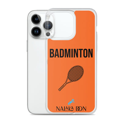 Badminton - Clear Case for iPhone®
