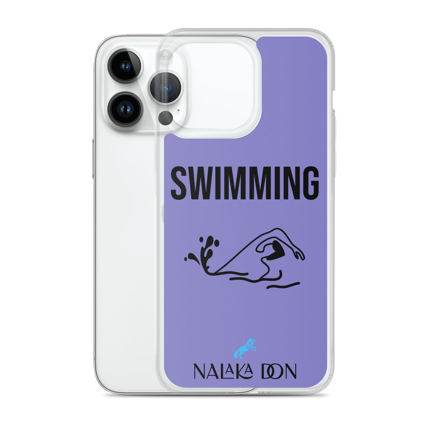 Swimming - Clear Case for iPhone®