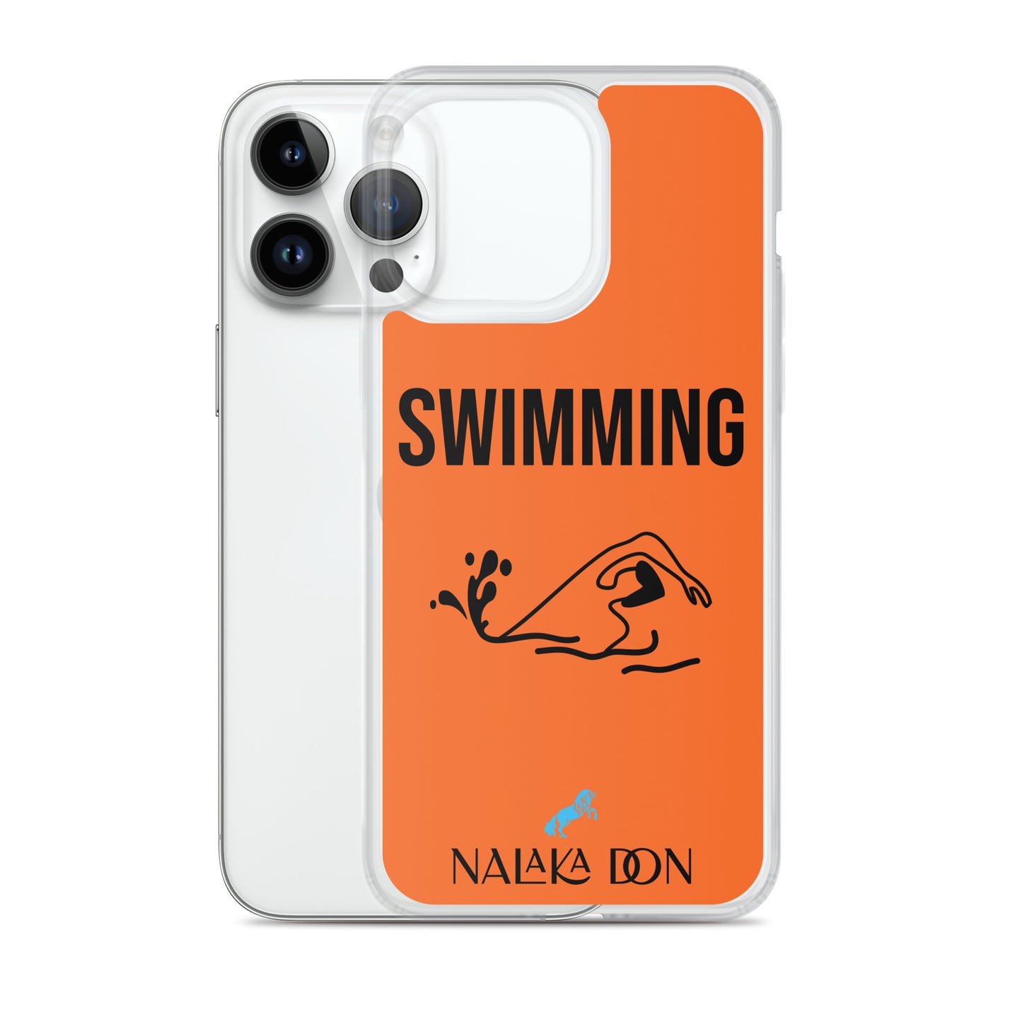 Swimming - Clear Case for iPhone®