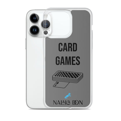 Card Games - Clear Case for iPhone®