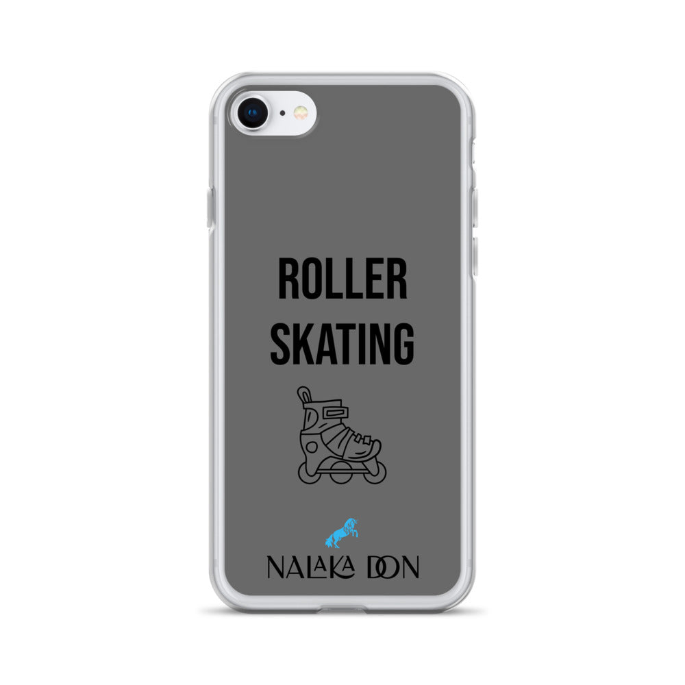 Roller Skating - Clear Case for iPhone®