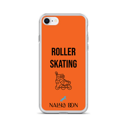 Roller Skating - Clear Case for iPhone®