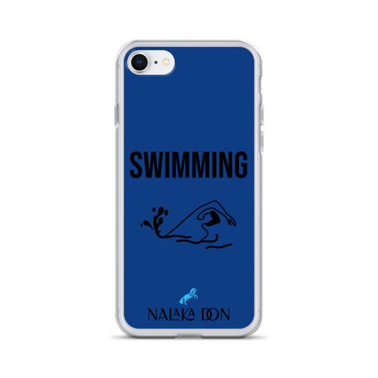 Swimming - Clear Case for iPhone®