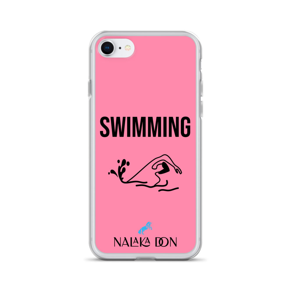 Swimming - Clear Case for iPhone®