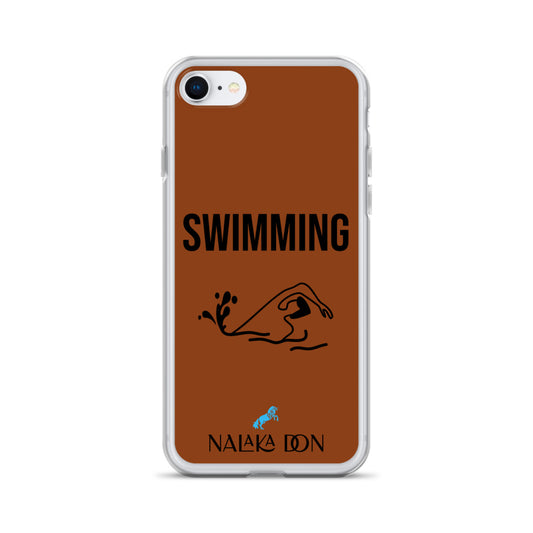 Swimming - Clear Case for iPhone®