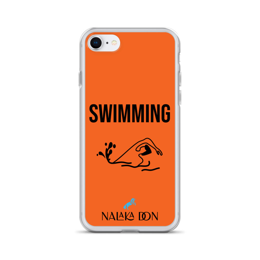 Swimming - Clear Case for iPhone®