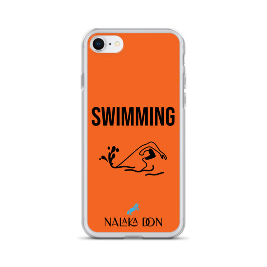Swimming - Clear Case for iPhone®
