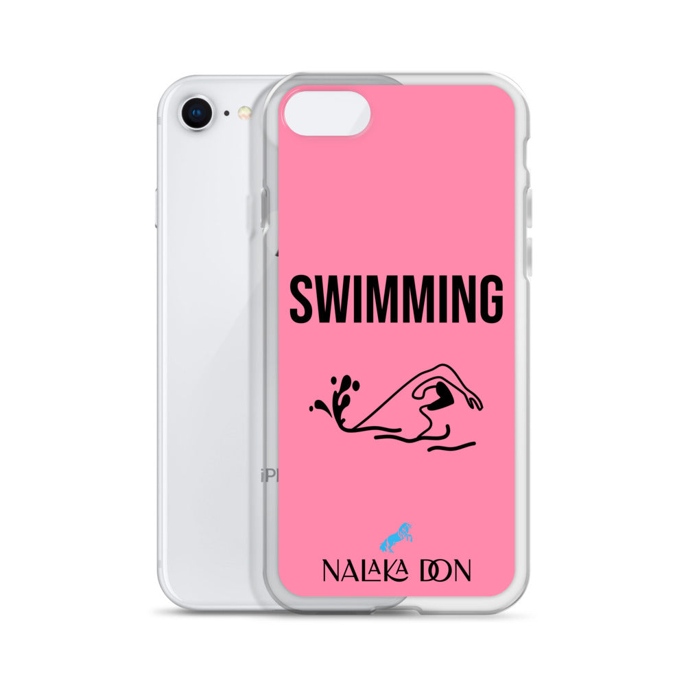 Swimming - Clear Case for iPhone®