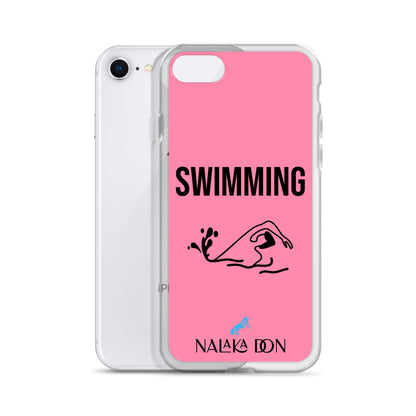 Swimming - Clear Case for iPhone®