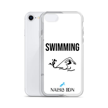 Swimming - Clear Case for iPhone®