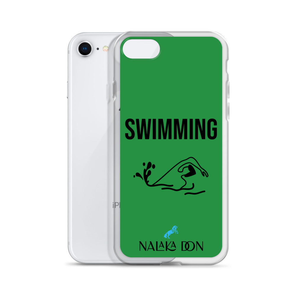 Swimming - Clear Case for iPhone®