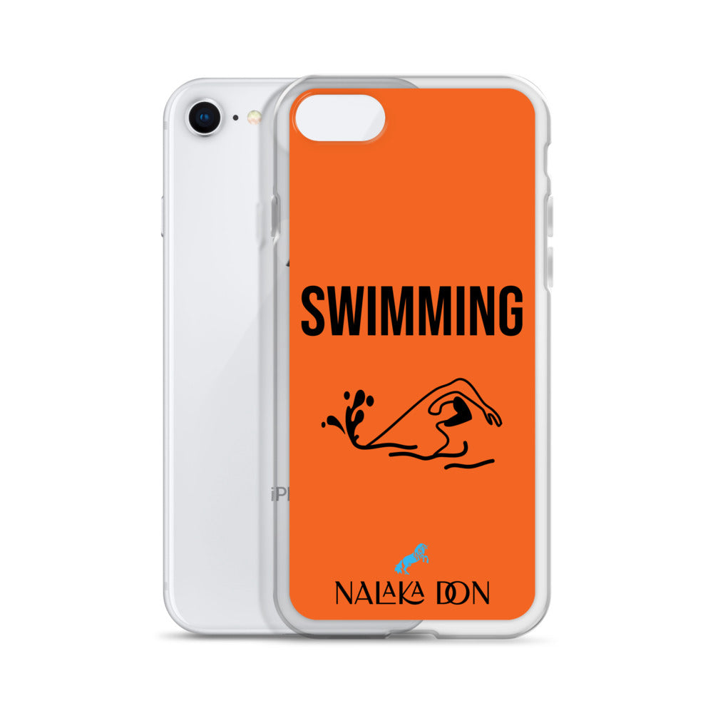 Swimming - Clear Case for iPhone®