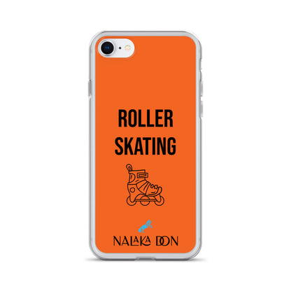 Roller Skating - Clear Case for iPhone®