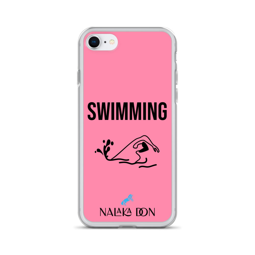 Swimming - Clear Case for iPhone®
